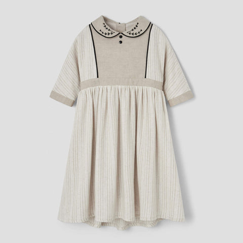 Coco Blanc Taffeta Dress Black BABY ELAINE Coco Blanc Taffeta Dress Black BABY ELAINE
