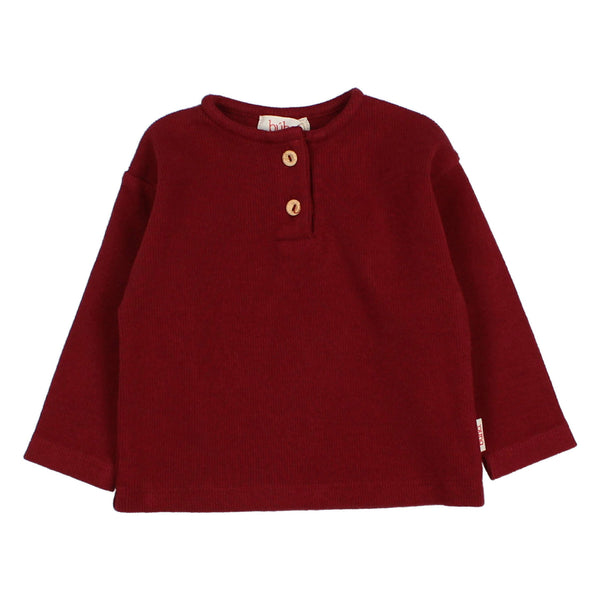 Buho BB Soft Rib T-Shirt Pomegranate