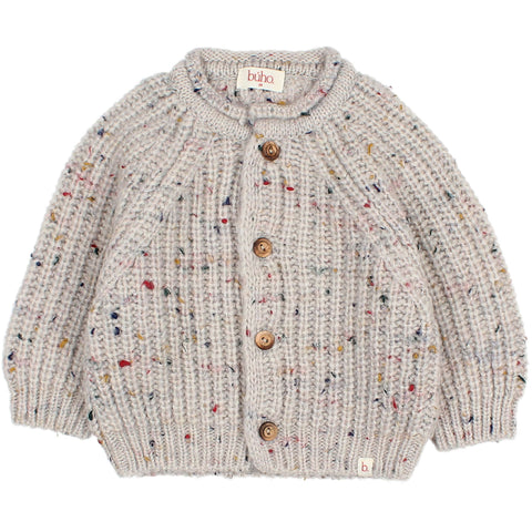 Buho BB Botonato Cardigan Pearl Grey