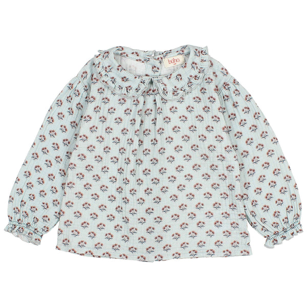 Buho Chic Blouse Eucalyptus