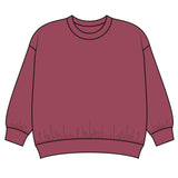 Coco Blanc Sweatshirt Mulberry