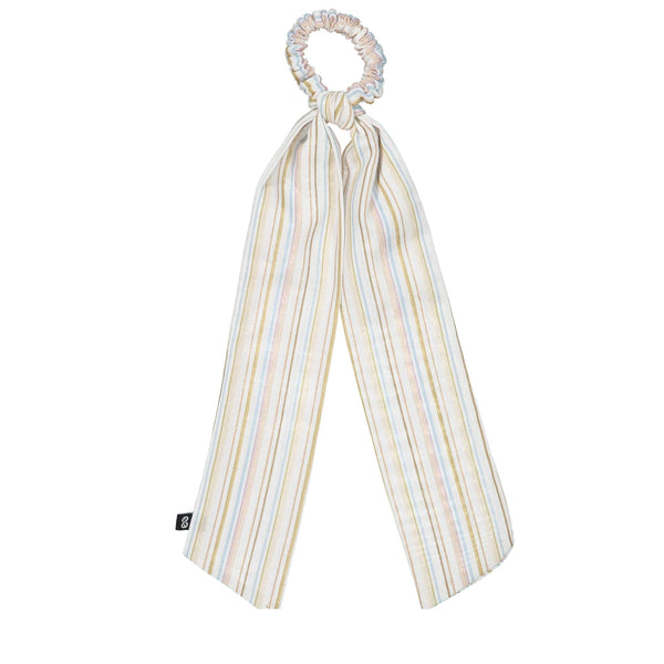 Knot Hairbands Coastal Scrunchie // Blush Stripe