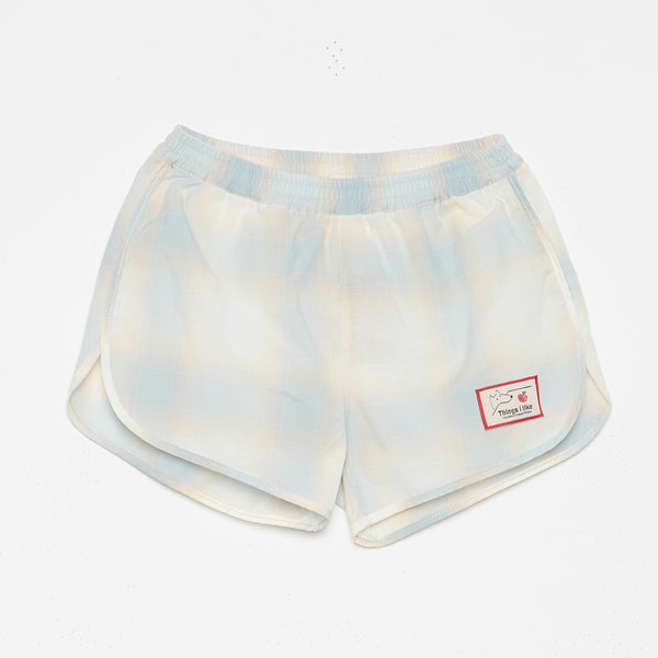 Weekend House Kids Things I like Soft Check Sporty Shorts Multicolor