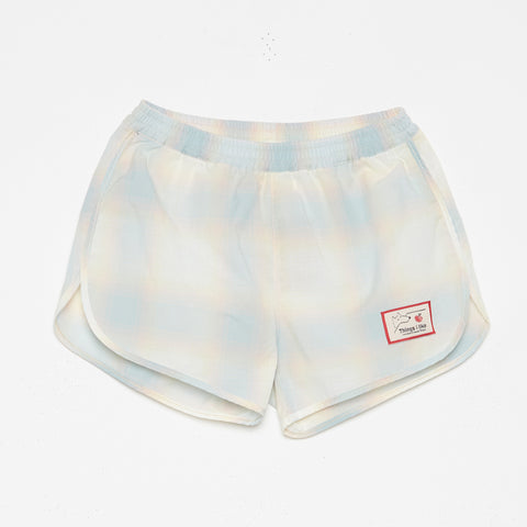 Weekend House Kids Things I like Soft Check Sporty Shorts Multicolor