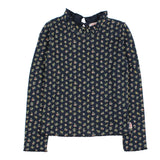 Buho Cottage Rib T-Shirt Navy