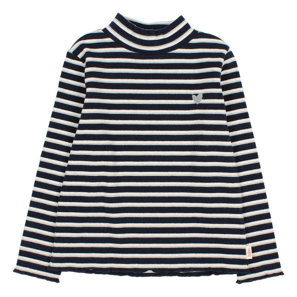 Buho Fancy Stripes T-Shirt Navy
