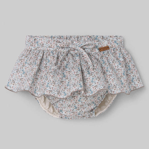Popelin bloomer micro-flower floral with skirt || 27.2