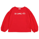 Buho Cuore T-Shirt Poppy Red by Búho Barcelona