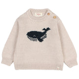 Buho BB Whale Jumper Natural by Búho Barcelona
