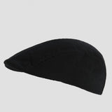 Popelin peak cap black corduroy || 66.4