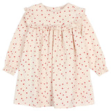 Buho Mini Cuore Dress Cream Pink