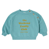 Tocoto Vintage Baby Kid Sweatshirt " The Weeked Family Dark Green