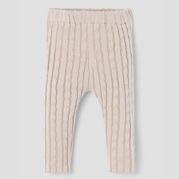 Popelin leggings sand knitted || 35.1