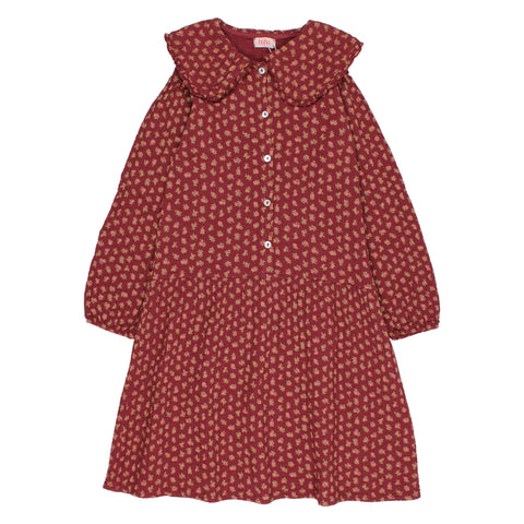 Buho Cottage Maxi Dress Pomegranate by Búho Barcelona