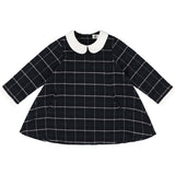 Morley Zante Girls Dress With White Collar Bleu