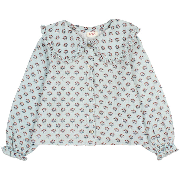 Buho Chic Blouse Eucalyptus by Búho Barcelona