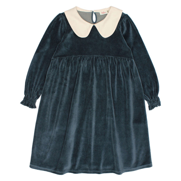 Buho Velvet Dress Whale