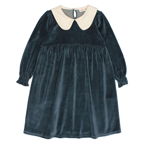 Buho Velvet Dress Whale