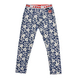 Loud Apparel Leggings Loud Elastic Waist Flower Aop