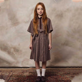 Unlabel Damp Dress Sand/Red Checks