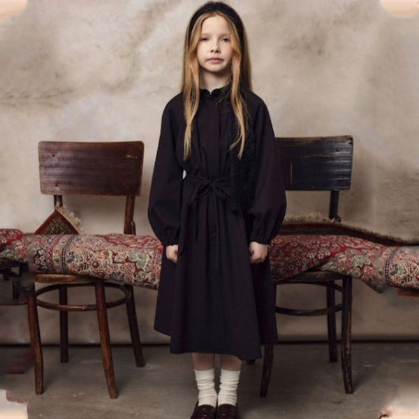 Unlabel Whir Dress Black Stripes
