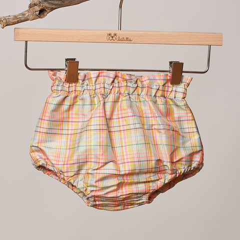 stylesilove Infant Baby Girl Velvet Bloomer Shorts (80/6-12 Months, Grey)
