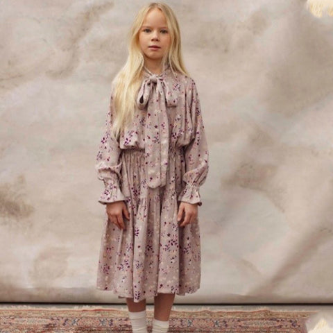 Unlabel Mood Dress Pink Flowers Print
