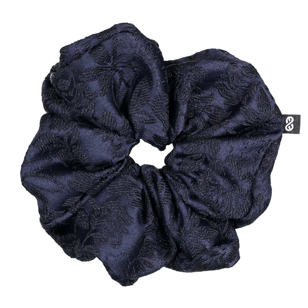 Knot Hairbands Bud Scrunchie // Navy