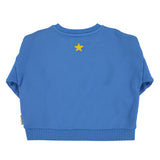 Piupiuchick Sweatshirt | Blue W/ "Fantastic" Print