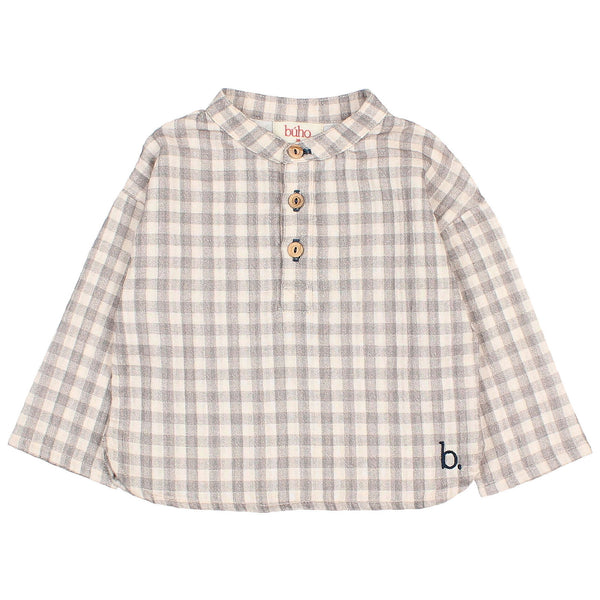 Buho BB Vichy Shirt Grey