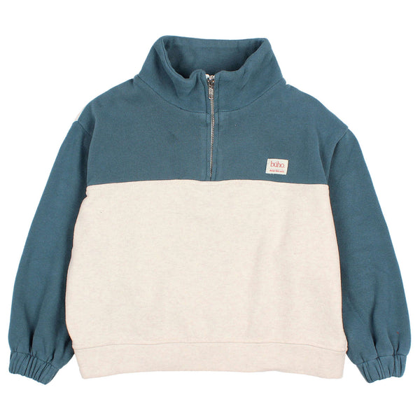 Buho Soft Zip Sweatshirt Harbour