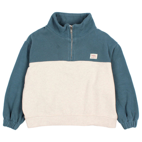Buho Soft Zip Sweatshirt Harbour