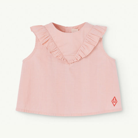The Animals Observatory New Baby Top Pink