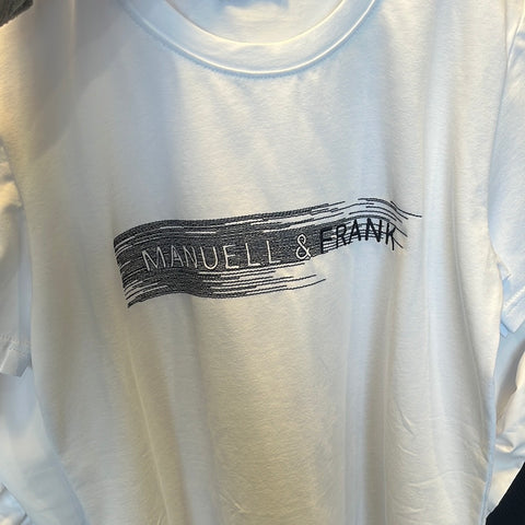 Manuell & Frank Blu/Bianco T-Shirt 077