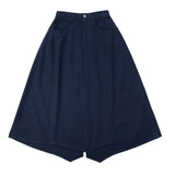 Coco Blanc Chino Skirt Navy