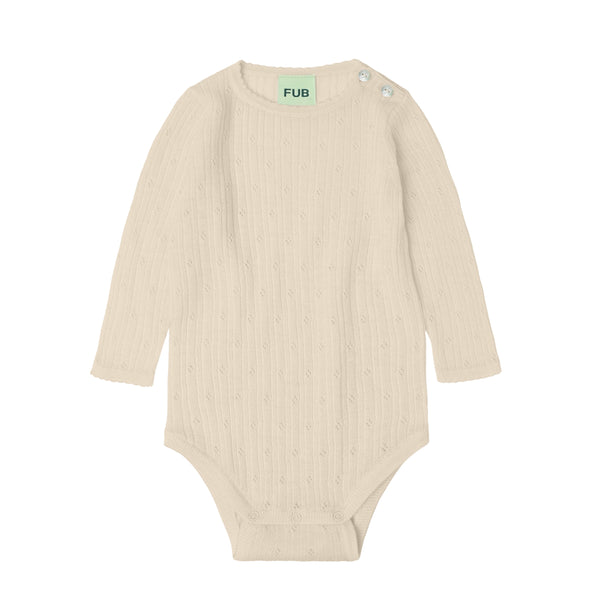 Fub Baby Pointelle Body AW25