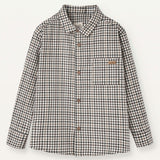 Popelin Multi-Coloured Plaid Shirt With Collar