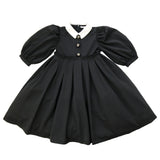 Coco Blanc Taffeta Dress Black