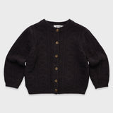 Louisiella Terrine Knit Cardigan Charcoal