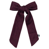 Knot Hairbands Woolly Bow Clip // Mulberry