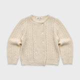 Louisiella Obrine Knit Cardigan Ivory