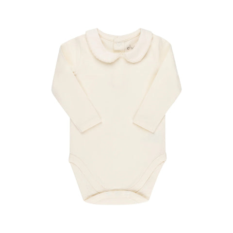 Ely’s & Co Modal Bodysuit Collection- Cream