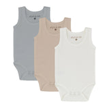 Ely’s & Co 3 Pack Ribbed Undershirts - Tanks - Color Tank