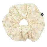 Knot Hairbands Lace Scrunchie // Cream