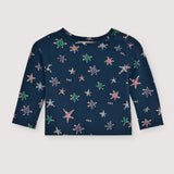 The New Society TNS Jersey Baby Tee Althea Print