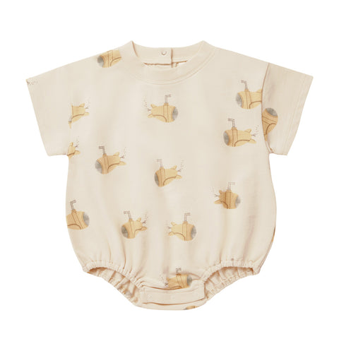 RYLEE & CRU RELAXED BUBBLE ROMPER || SUBMARINE