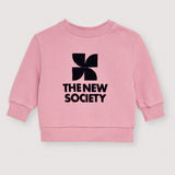 The New Society TNS Logo Baby Sweatshirt Dream Blush