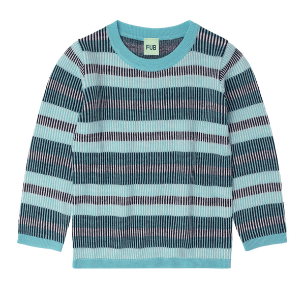 Fub Mix Striped Blouse