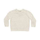 QUINCY MAE KNIT SWEATER || SPECKLED NATURAL