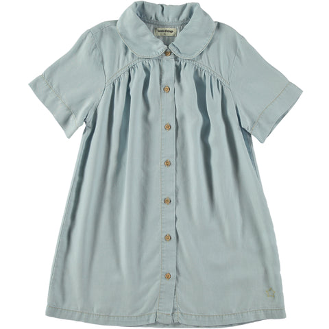Tocoto Vintage Short Sleeve Mini Dress